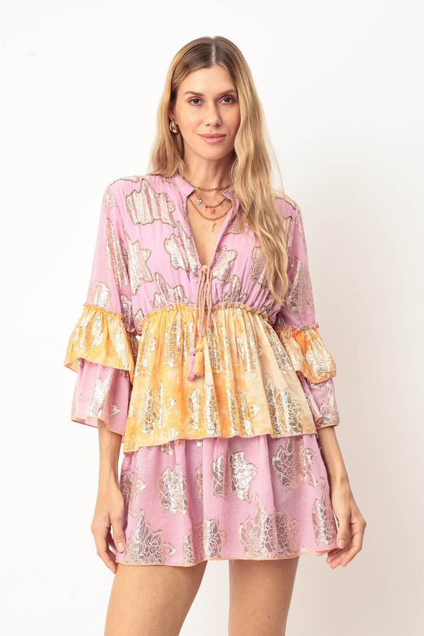 VESTIDO METALIC