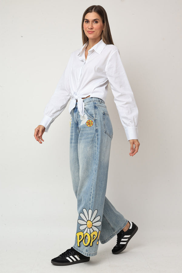 CALÇA JEANS POP