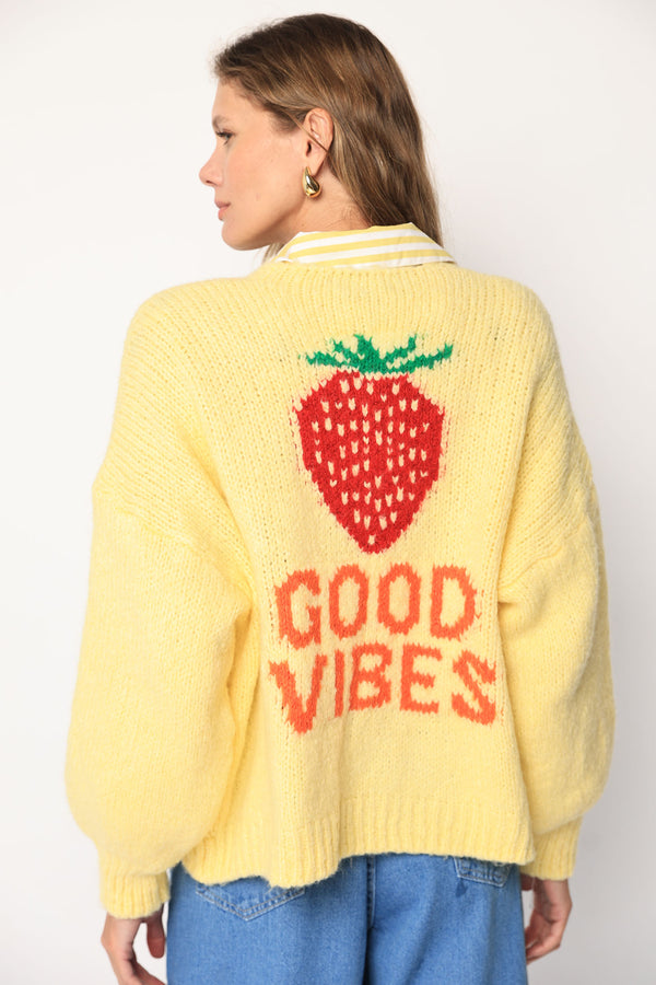 CARDIGAN GOOD VIBES