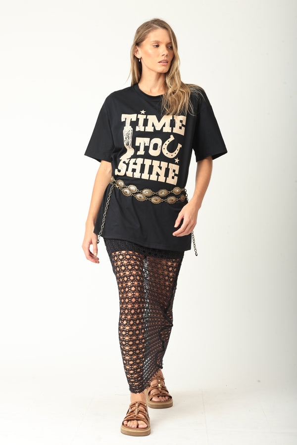 CAMISETA TIME TO SHINE
