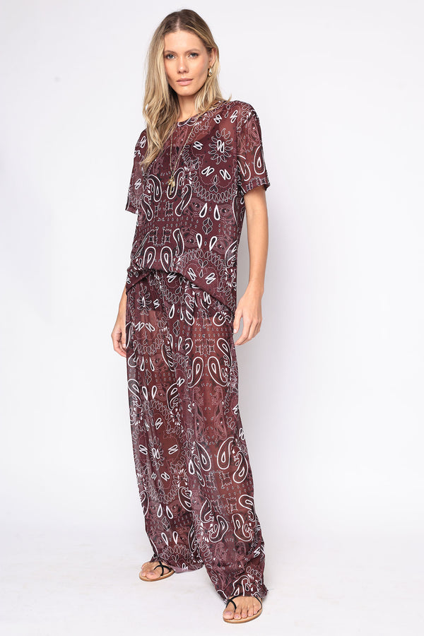 CALÇA PANTALONA TULE BANDANA