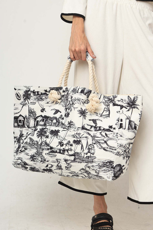BOLSA TOILE DE JOUY