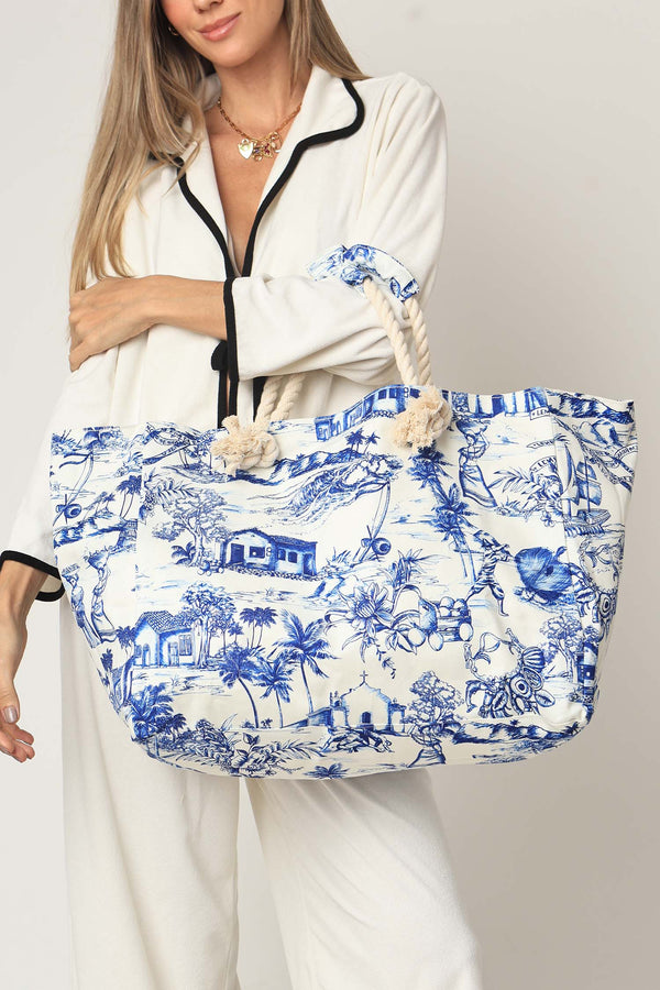 BOLSA TOILE DE JOUY