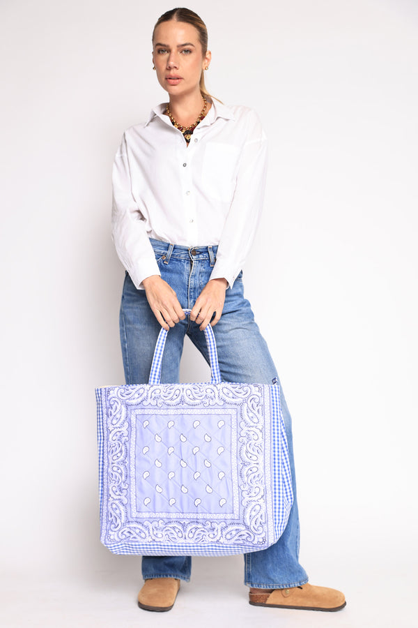 BOLSA BANDANA COM VICHY