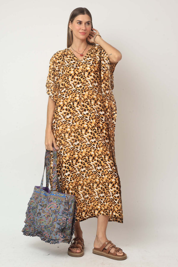 KAFTAN LEOPARDO