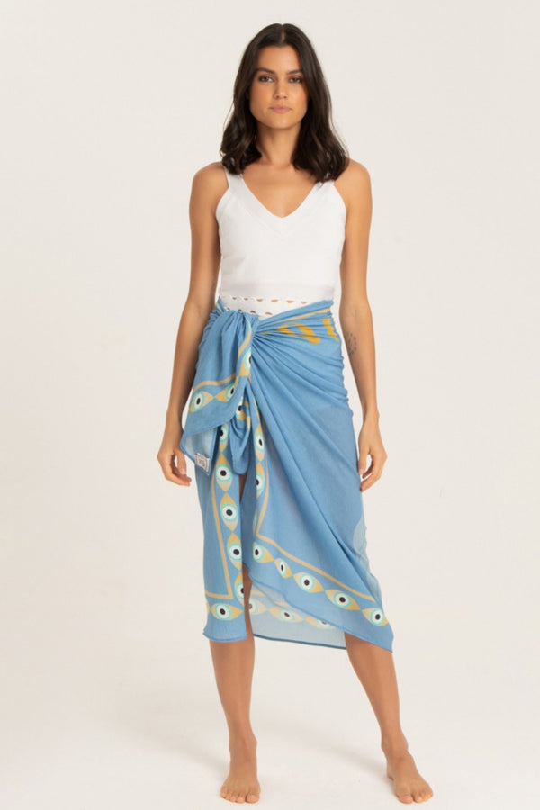 PAREO SIGNO/AQUARIUS AZUL JEANS UNICO