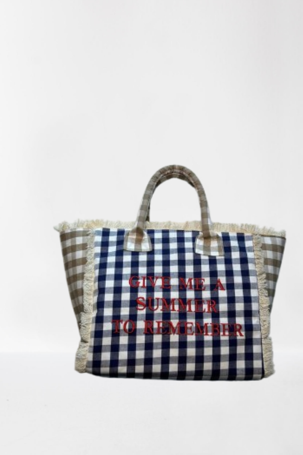 BOLSA VICHY GIVE ME A SUMMER TO REMEMBER