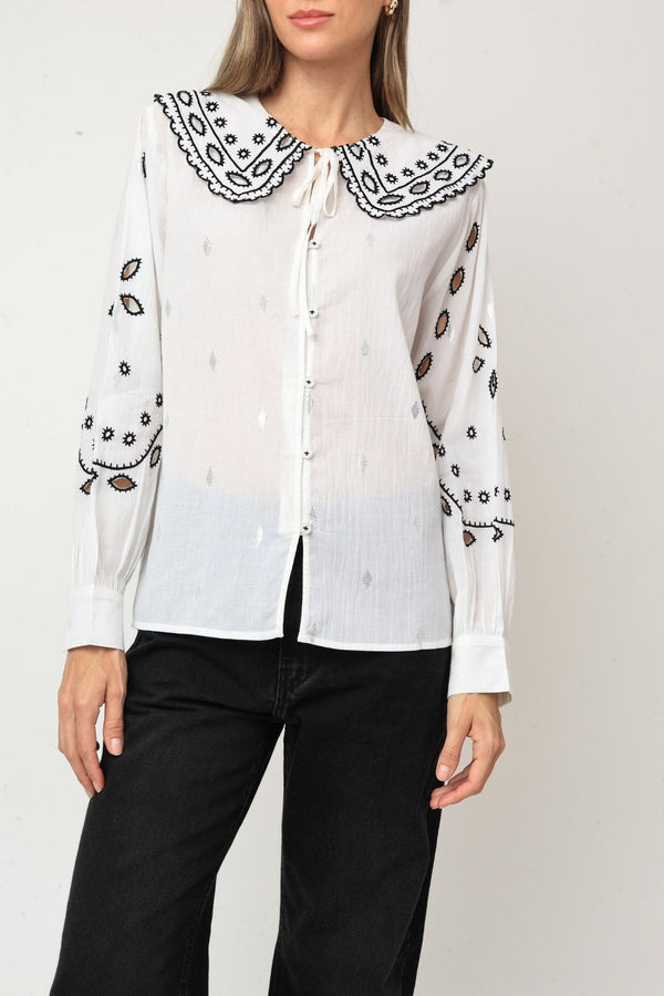 CAMISA BORDADA