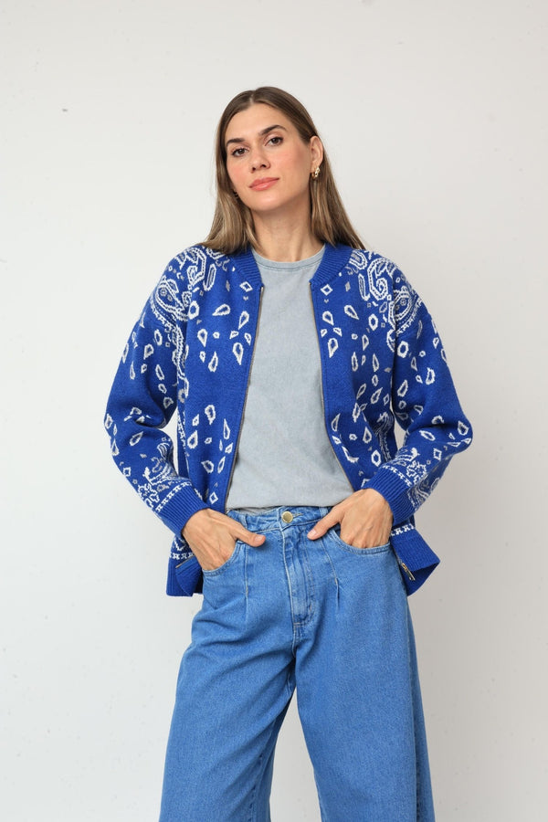 CASACO BOMBER BANDANA