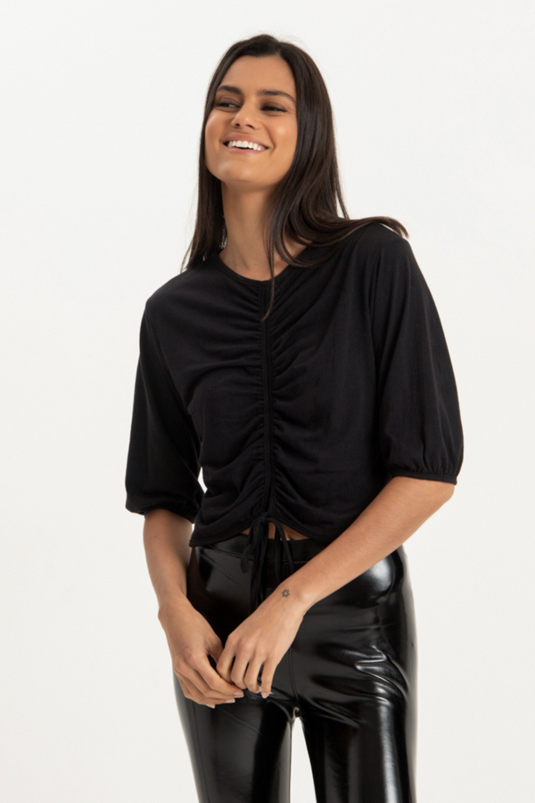 CROPPED DRAPEADO