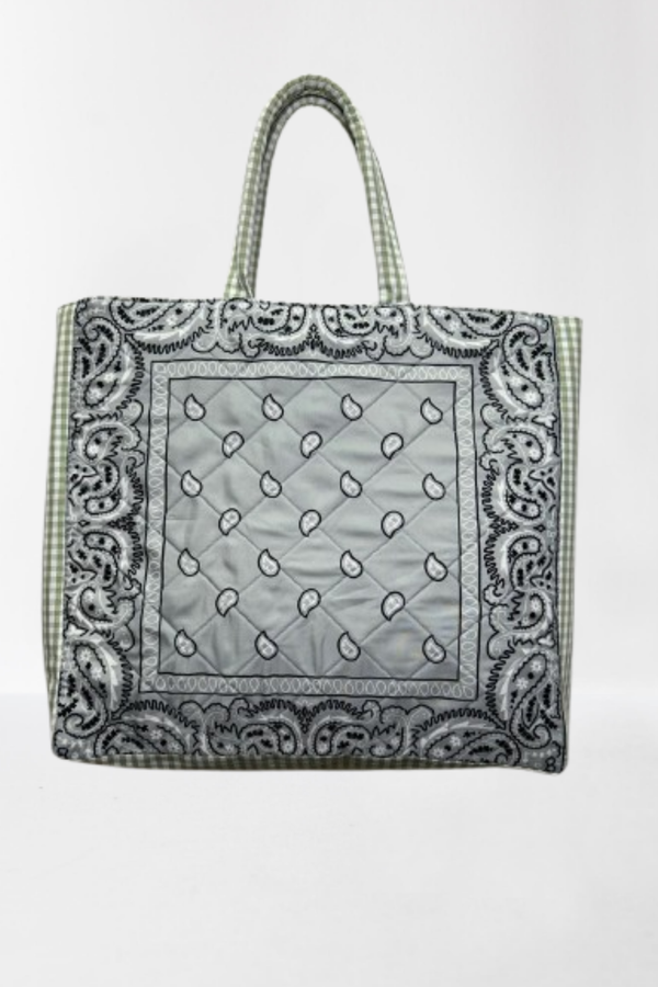 BOLSA BANDANA COM VICHY