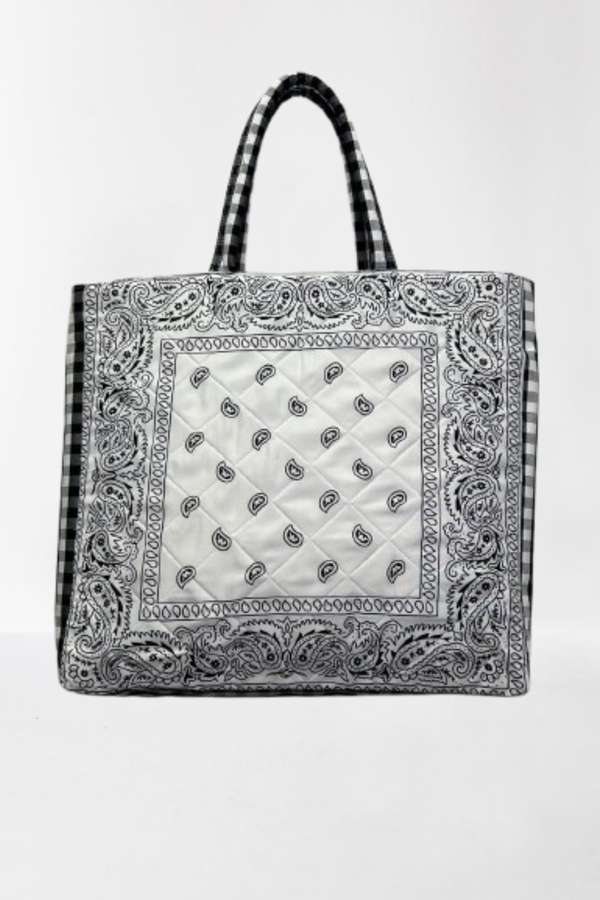 BOLSA BANDANA COM VICHY