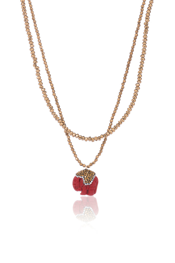 COLAR ELEFANTE DUPLO