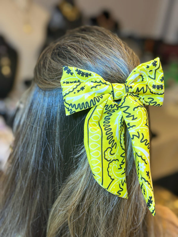 LAÇO DE CABELO BANDANA